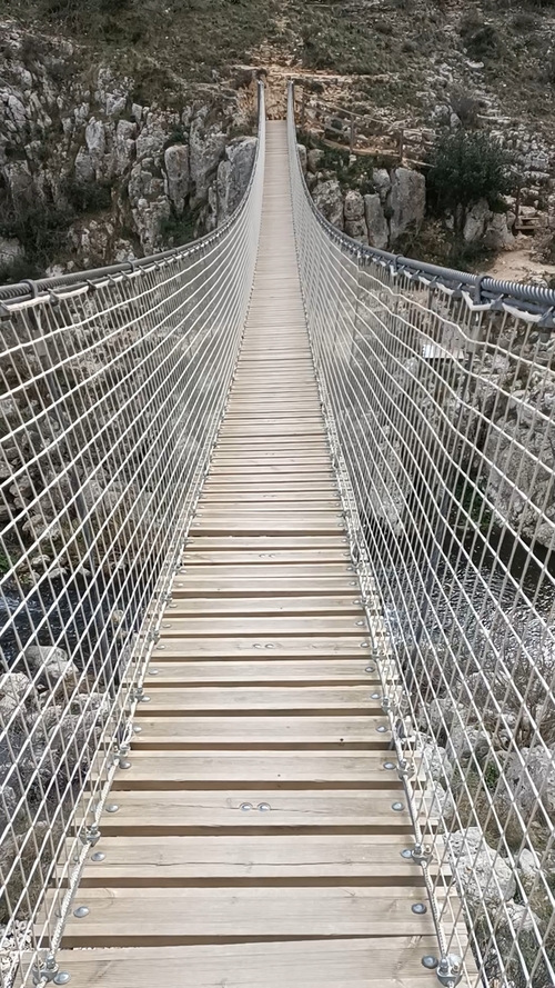 Ponte Tibetano di Matera