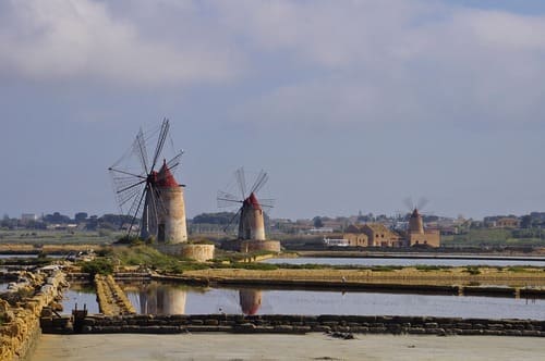 Le 2 saline della Sicilia occidentale: Trapani e Marsala