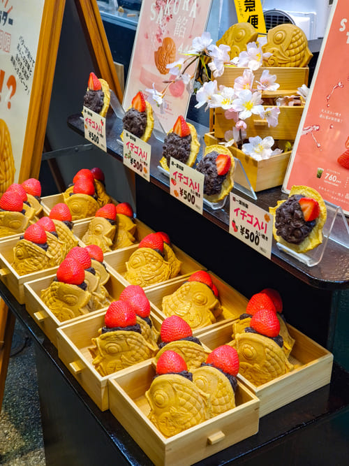 Cosa mangiare in Giappone oltre il sushi: 20 piatti da provare Taiyaki Cosa mangiare in Giappone oltre il sushi: 20 piatti da provare
